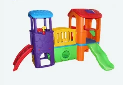 Nhà chơi cầu trượt leo trèo đa năng POPO-3-009N