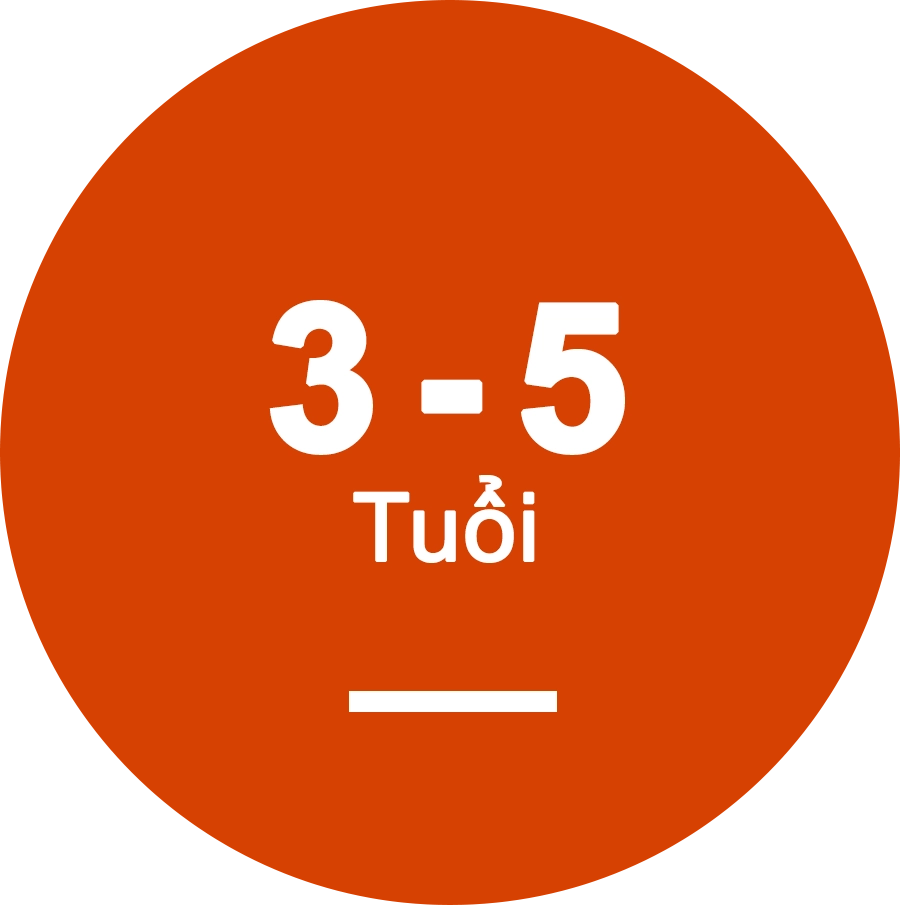 Chọn sản phẩm cho bé từ 3 đến 5 tuổi