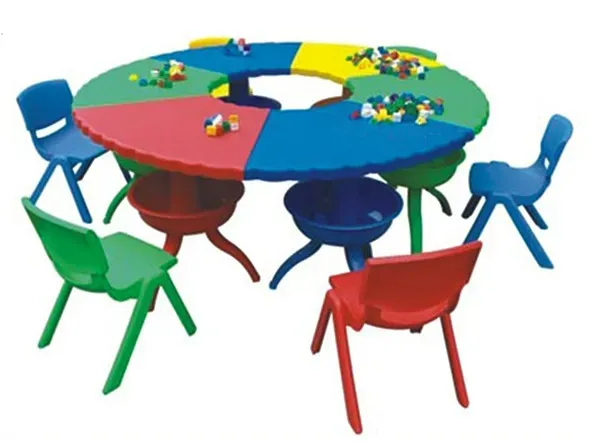Bàn chơi đa năng tròn TABLETOYS1 POPO-10-021